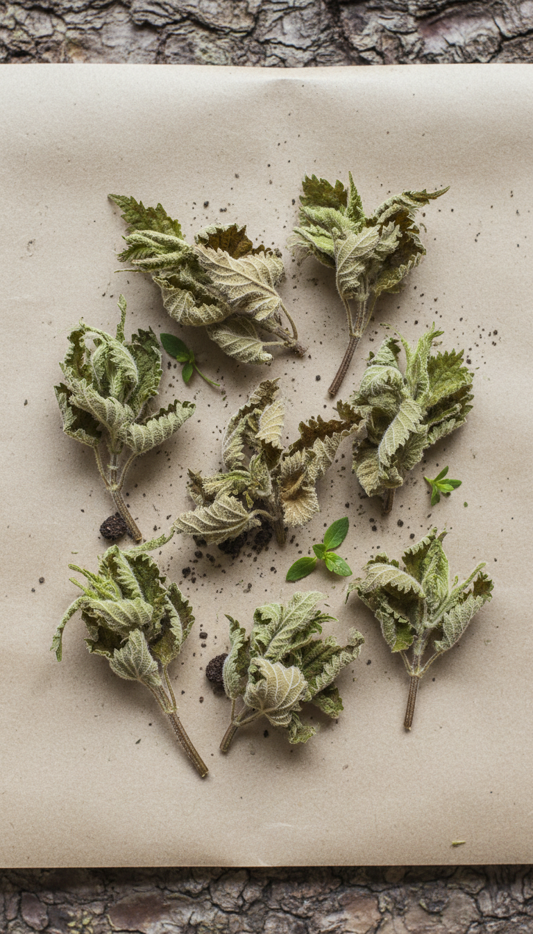 Foraged Himalayan Nettle Leaves