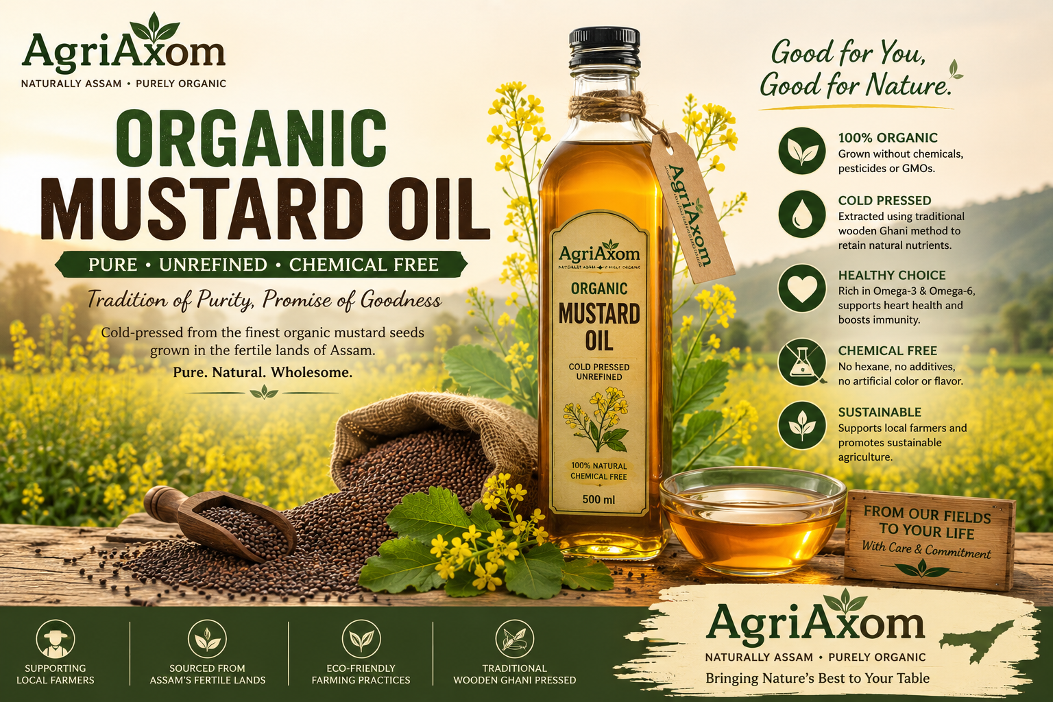 Mustard Oil (B2B Bulk)