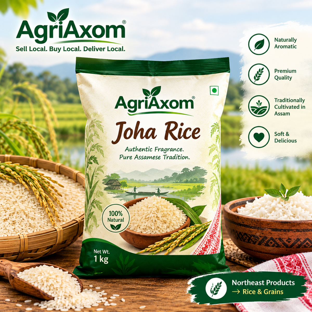 Joha Brown Rice (Assam)