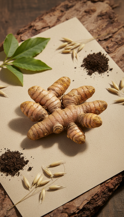 Wildcrafted Lakadong Turmeric Root