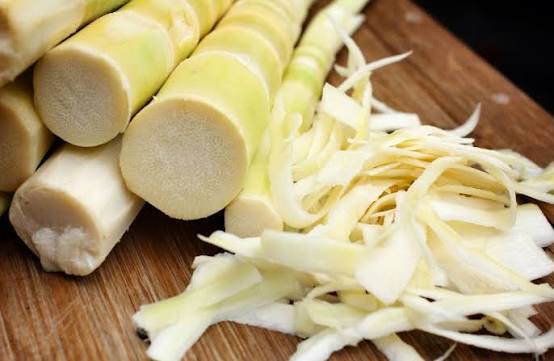 Raw Edible Bamboo Shoots